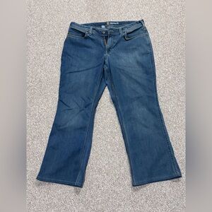 Carhartt Dark Blue Flare Jeans